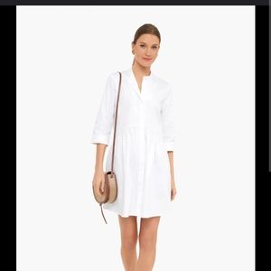 Tuckernuck White Royal Shirt Dress XS Extra Small